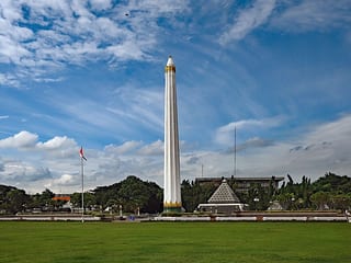 Heroes Monument in Surabaya, Indonesia