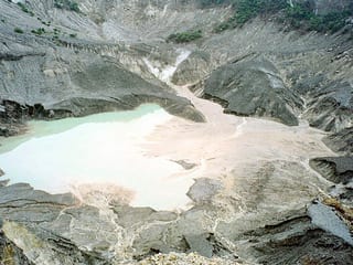 Tangkuban Perahu in Bandung, Indonesia