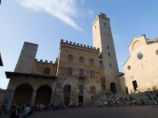 piazza del Duomo in Toscana, Italy