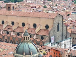 San Petronio Basilica in Bologna, Italy