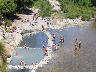 Terme di Petriolo in Siena, Italy