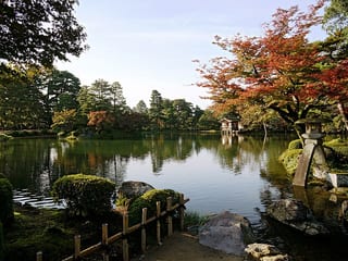 Kenroku-en in Kanazawa, Japan