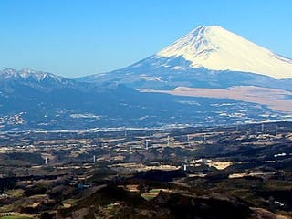 Mount Ashitaka in Fujinomiya, Japan
