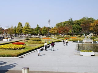 Tennōji Park in Osaka, Japan