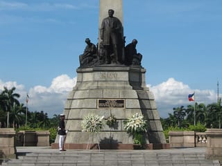 Rizal Monument in Manila, Philippines