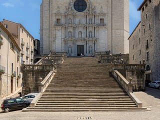 Girona Cathedral in Girona, Spain