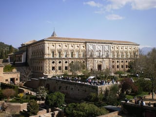 Palace of Charles V in Granada, Spain