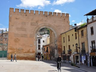 Puerta de Elvira in Granada, Spain
