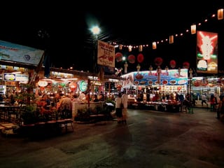Chiang Mai Night Bazaar in Chiang Mai, Thailand