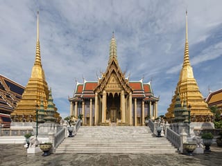Wat Phra Kaew in Bangkok, Thailand