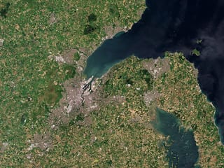 Belfast Lough in Belfast, United Kingdom