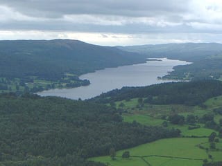 Coniston Water in Windermere, United Kingdom