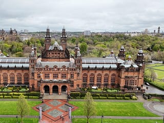 Kelvingrove Art Gallery and Museum in Glasgow, United Kingdom