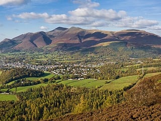 Lake District in Keswick, United Kingdom