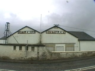 Littlemill distillery in Glasgow, United Kingdom