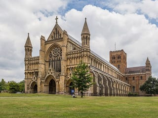 St Albans Cathedral in Watford, United Kingdom