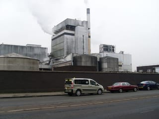 Strathclyde Grain distillery in Glasgow, United Kingdom