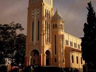 St. Nicholas Cathedral in Da Lat, Vietnam