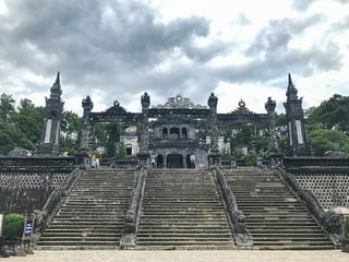 Tomb of Khai Dinh in Hue, Vietnam